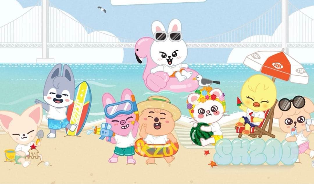 スキズー skzoo ぬいぐるみ ぬい服 釜山ポップアップ - メルカリ