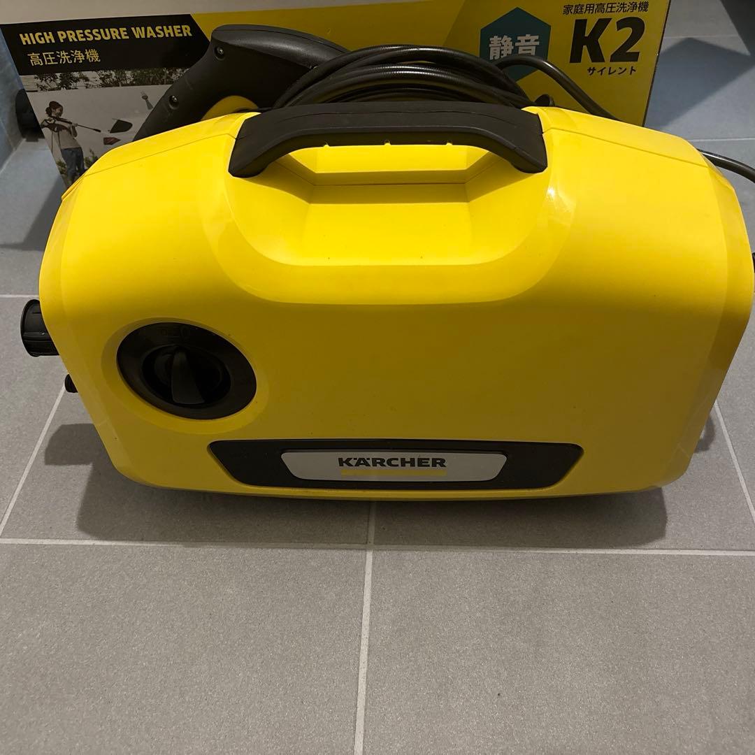 ケルヒャーK2 サイレント　美品 高圧洗浄機 ケルヒャー K2サイレント 1.600-920.0 静音 家庭用