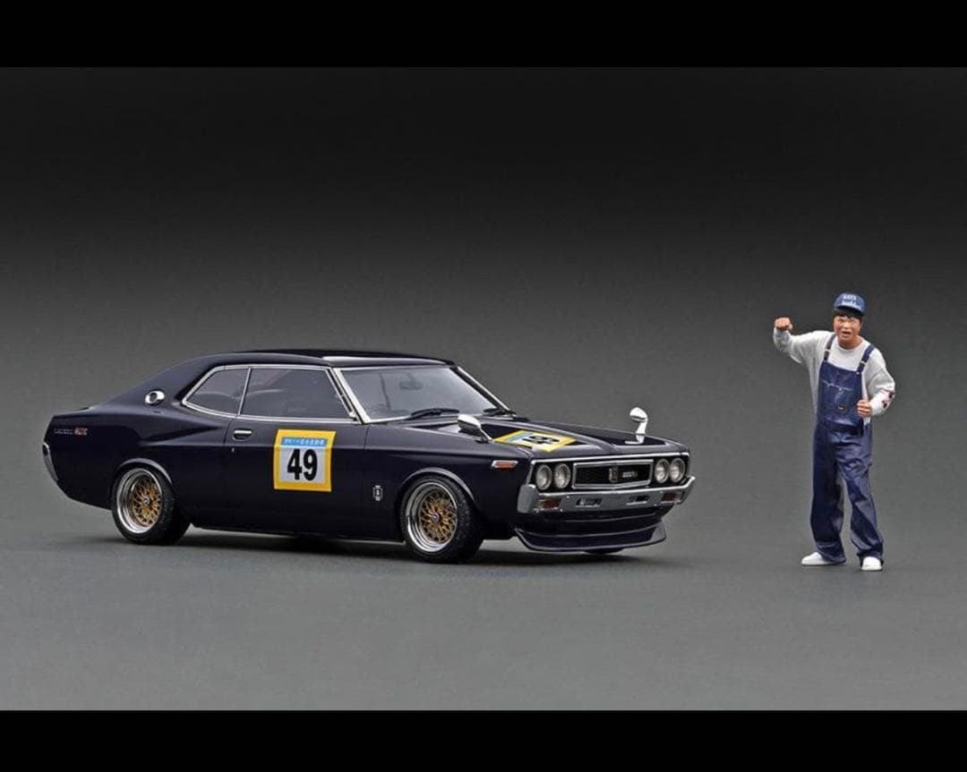 自動車 1/18 Nissan Laurel 2000SGXPurple