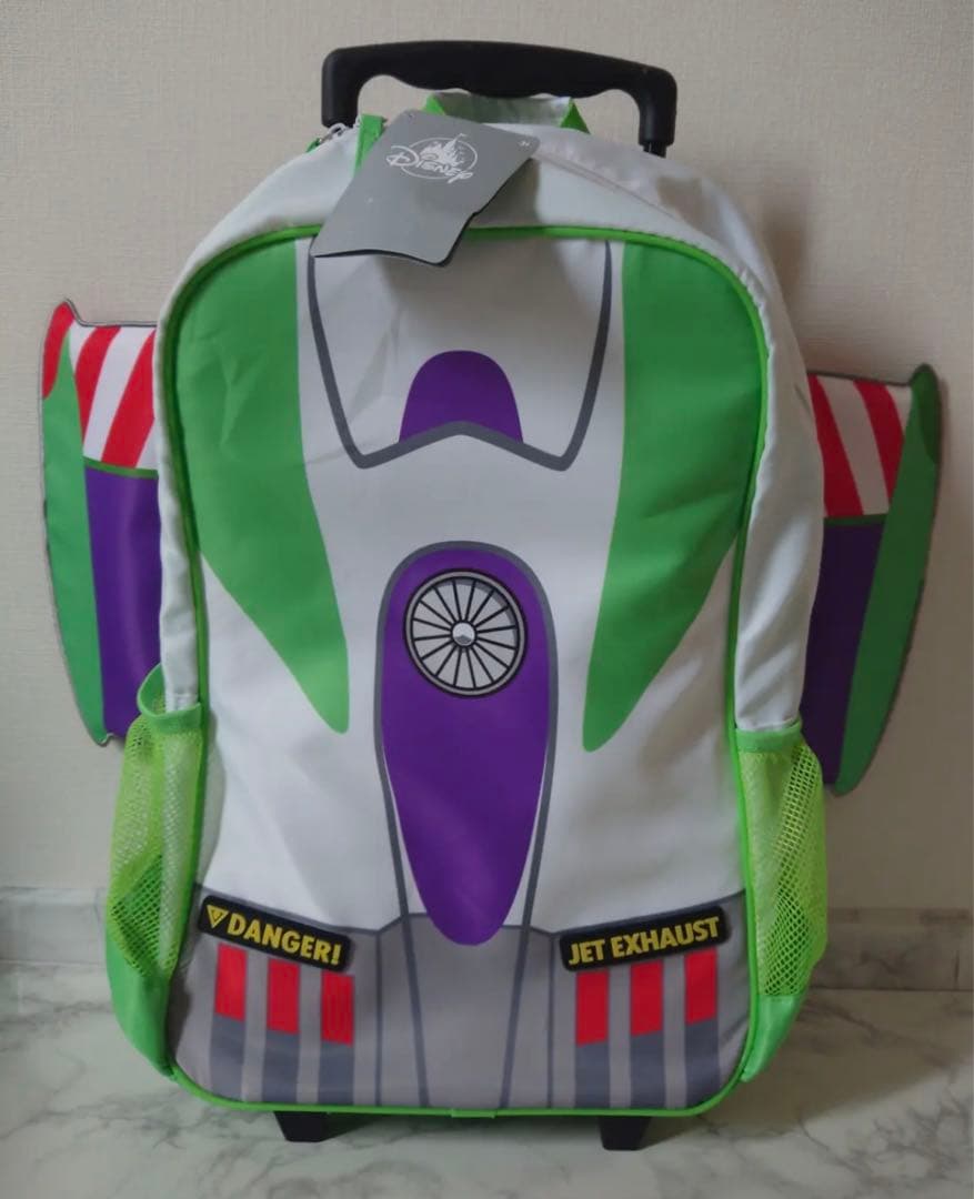【海外パーク限定‼️】バズライトイヤー　リュック・キャリーバッグ