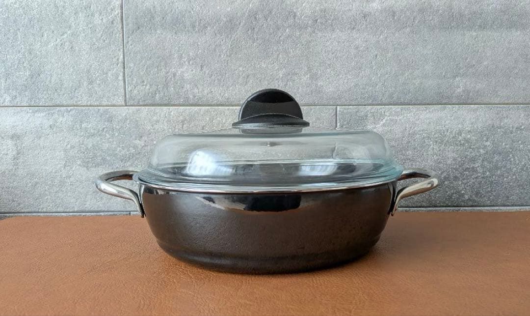 シリット Silit シチューパン 24cm ガラス蓋 ブラック 鍋 シラルガン