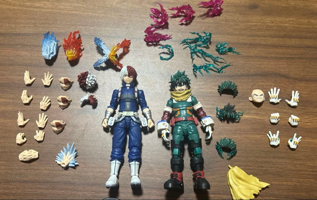 S.H.figuarts 緑谷出久 轟焦凍 箱無し 欠品有