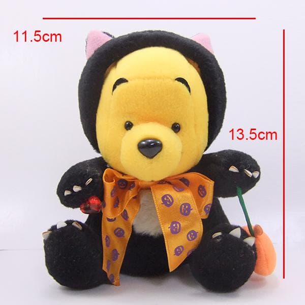 くまのプーさん 黒猫ハロウィン ぬいぐるみ - メルカリ