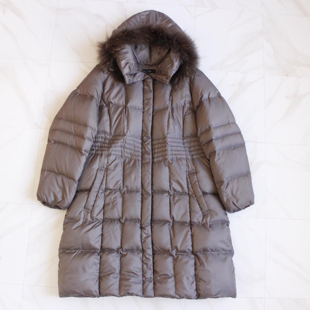 【50 大きいサイズ】23区 3wayダウンコート ファー フーディー