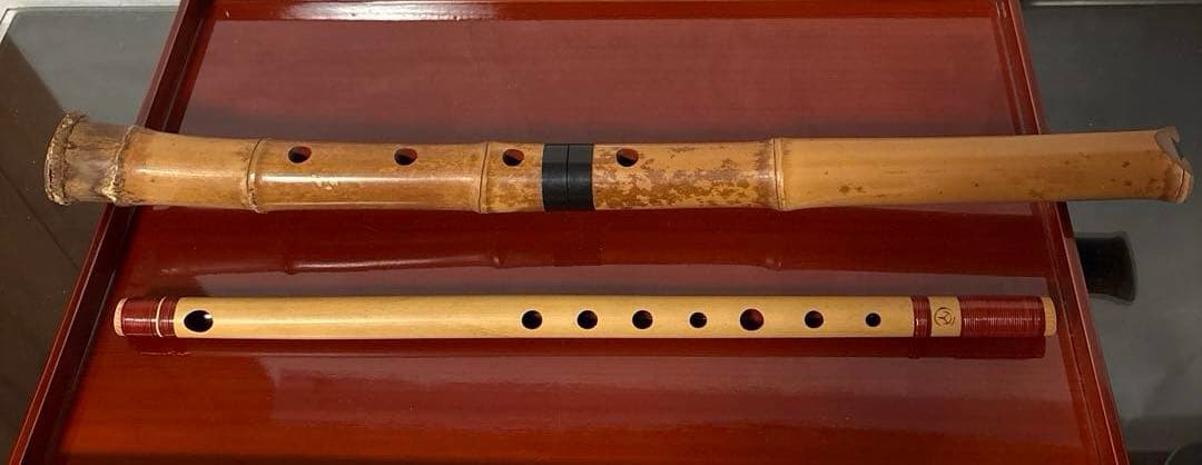 和楽器2種（篠笛＆尺八）【＊】