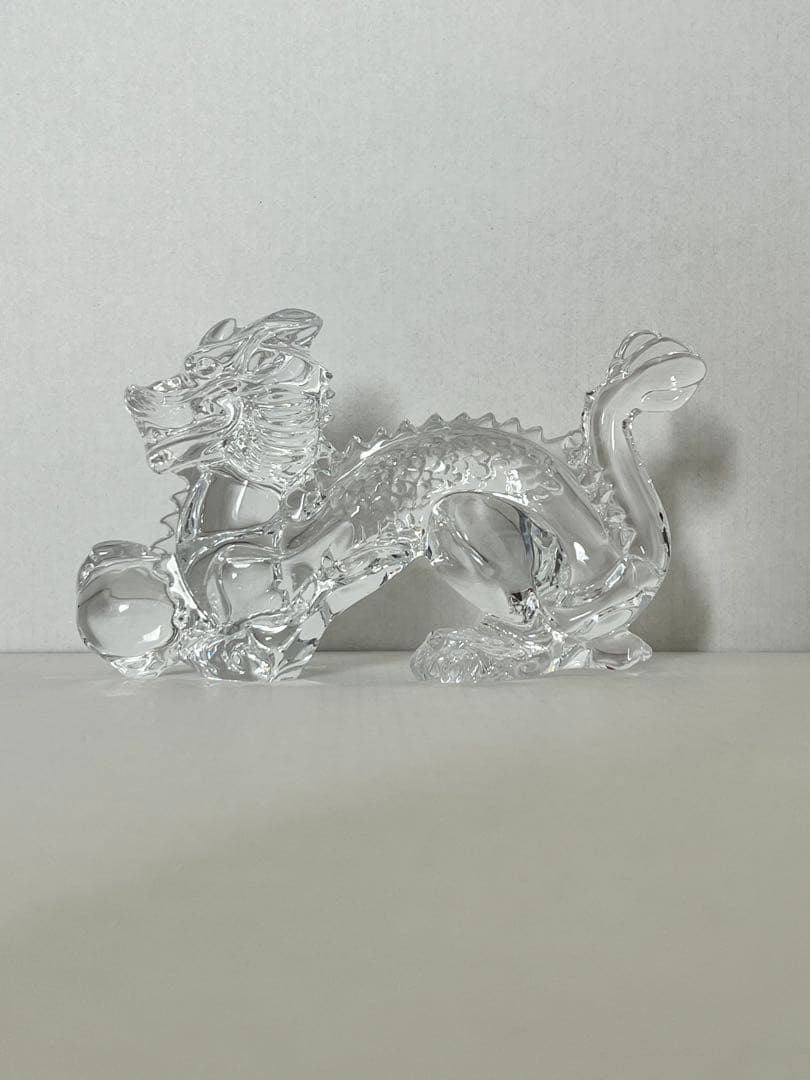 美品【バカラ 干支 ドラゴン】クリスタル置物 本体のみ