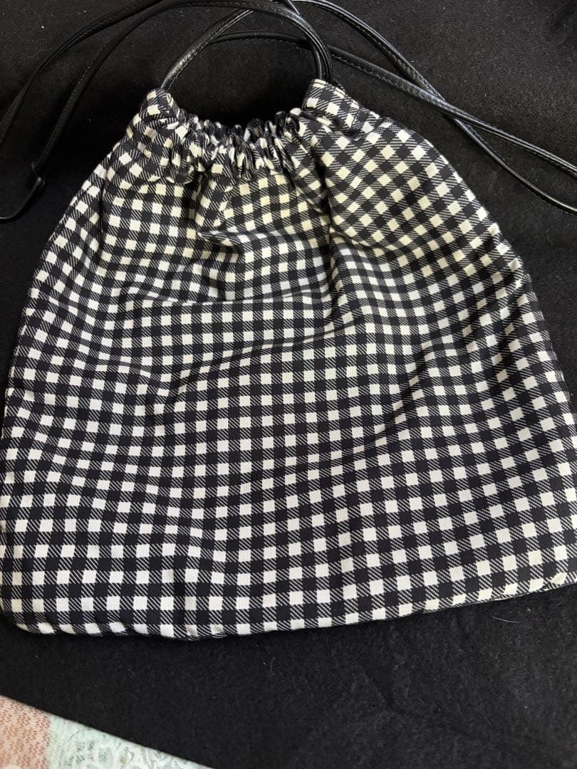 miu miu 巾着　バッグ