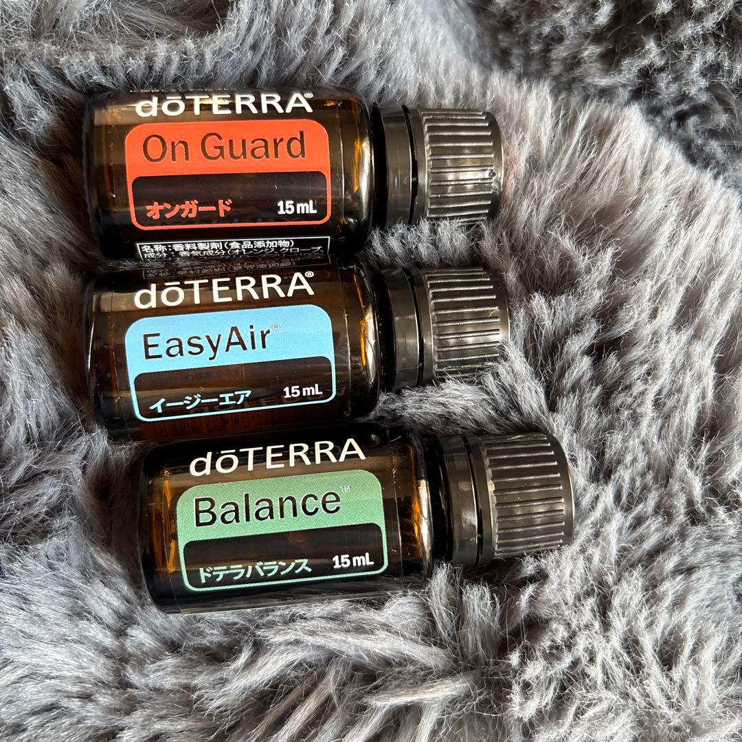 【新品】3本セット doTERRA オンガード/バランス/イージーエアー15ml