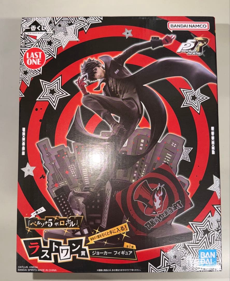 一番くじ　ペルソナ5 ラストワン賞　ジョーカー　フィギュア