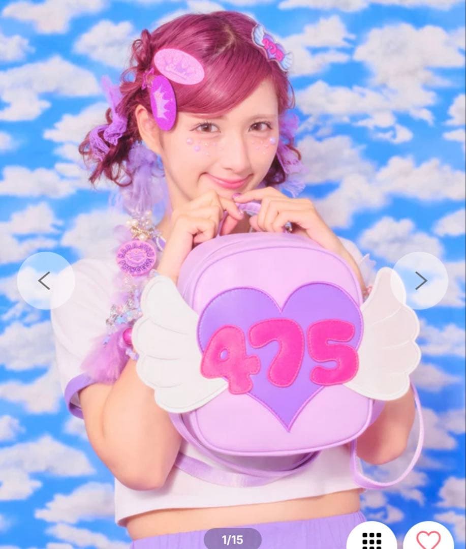 新品 WEGO 475コラボ リュック しなこちゃん しなこ - メルカリ