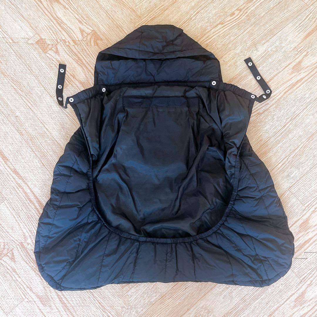 美品】THE NORTH FACE Baby ShellBlanket 黒