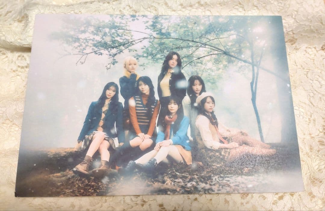 当選賞品 Girls2 全員 集合 パネル flakes