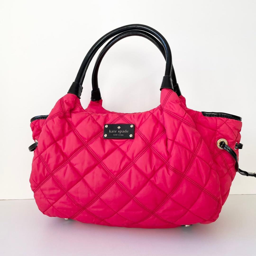 【極美品】kate spade トートバッグ キルティング ナイロン マザーズ