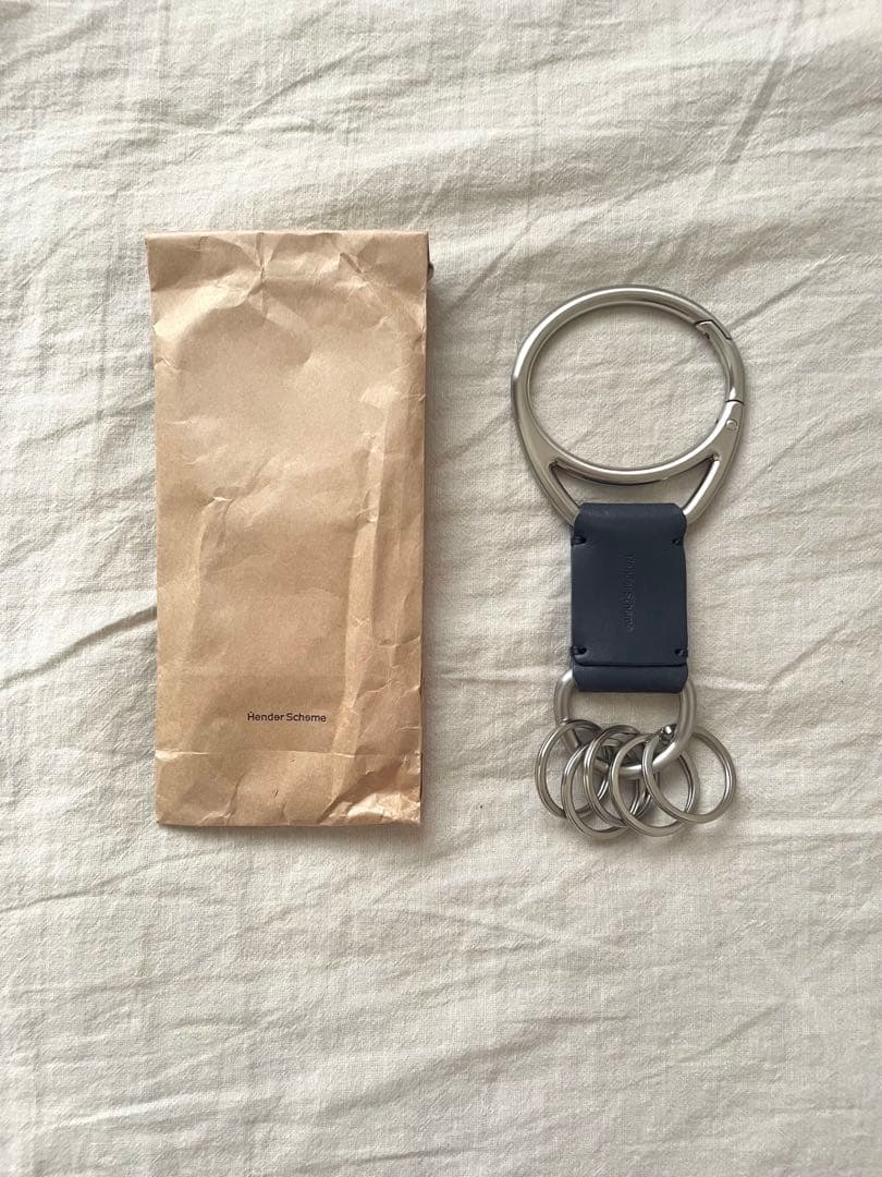 【Hender Scheme】key hook -navy-