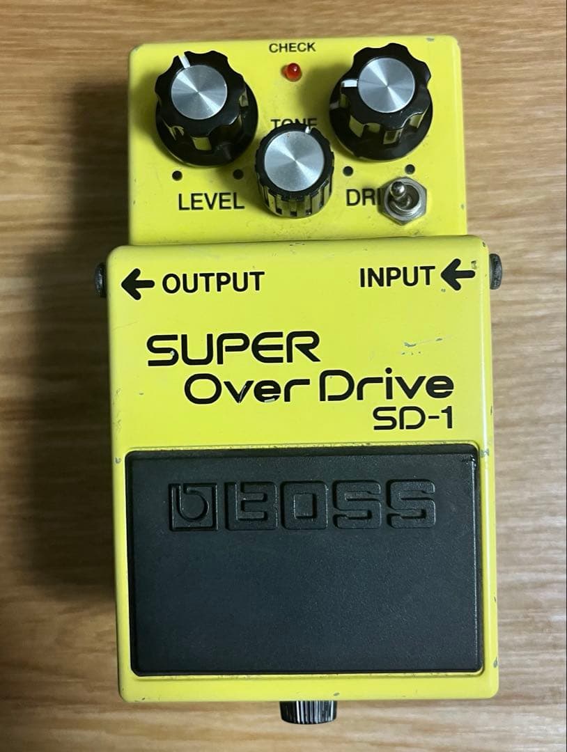 ギター BOSS SD-1 kensei ogata transparent mod 中古］BOSS / SD-1 Kensei Ogata Transparent Mod - Vintage-Style by