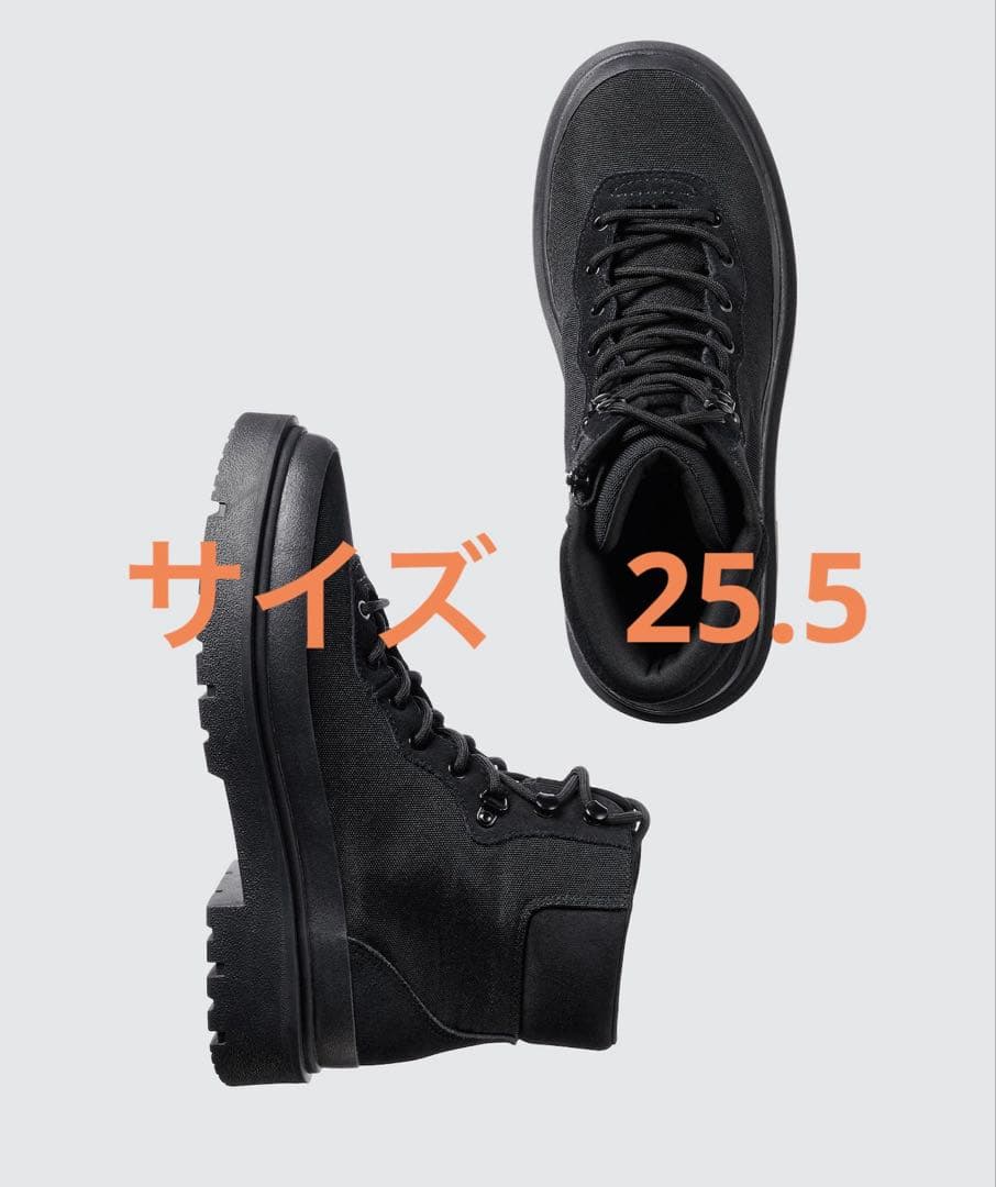 【UNIQLO C新品完売品】レースアップブーツ 25.5ユニクロC