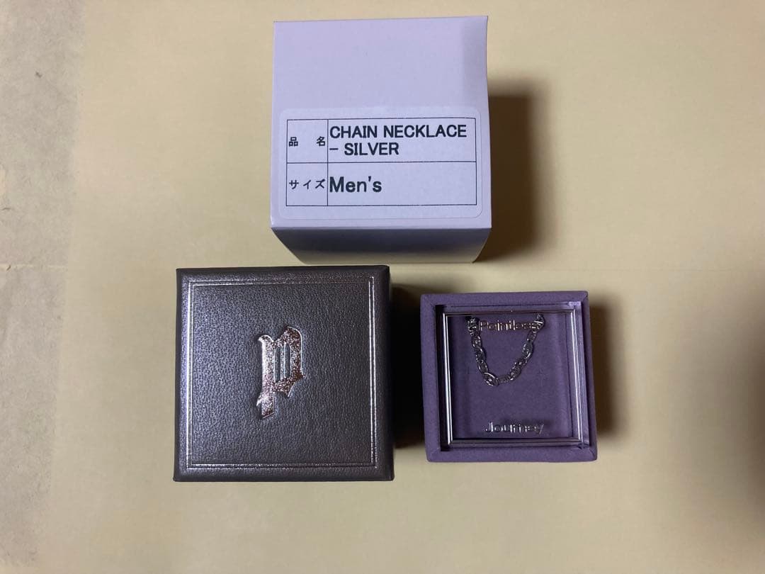 pointlessjourney シルバーチェーンネックレス 常田大希 - メルカリ