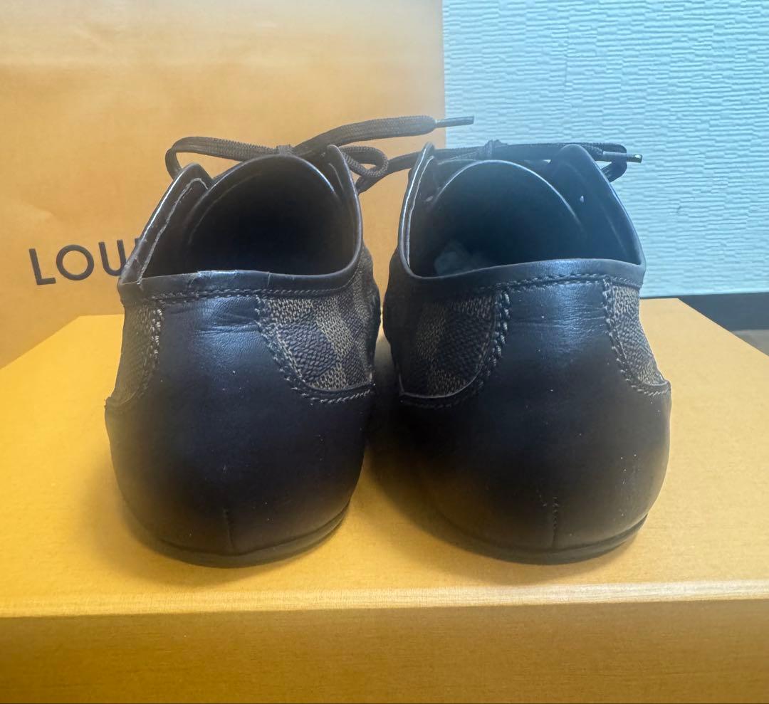 ルイヴィトン ダミエ スニーカー シューズ ローカット 26.5cm 茶色