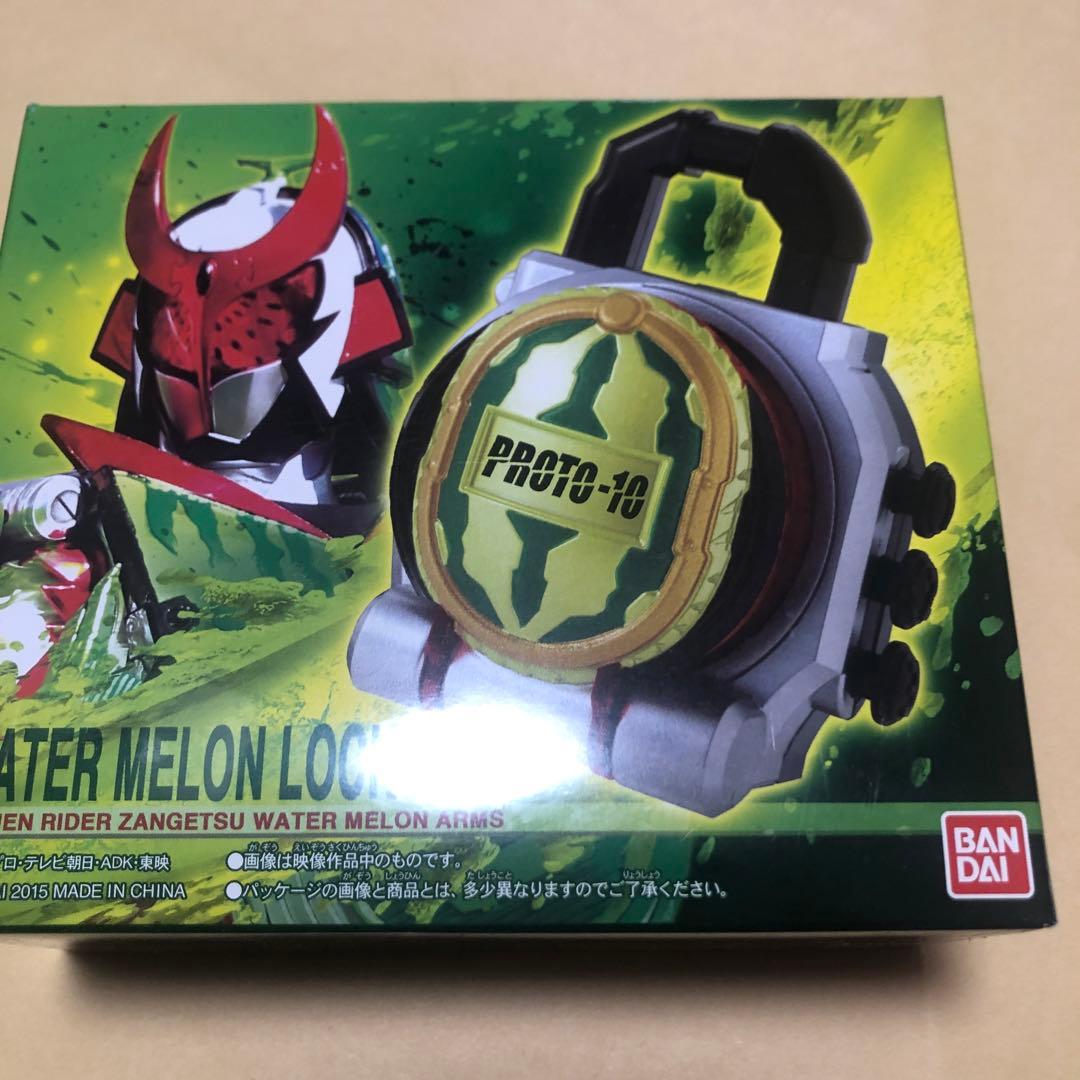 新品未開封　ＤＸウォーターメロンロックシード 仮面ライダー斬月セット
