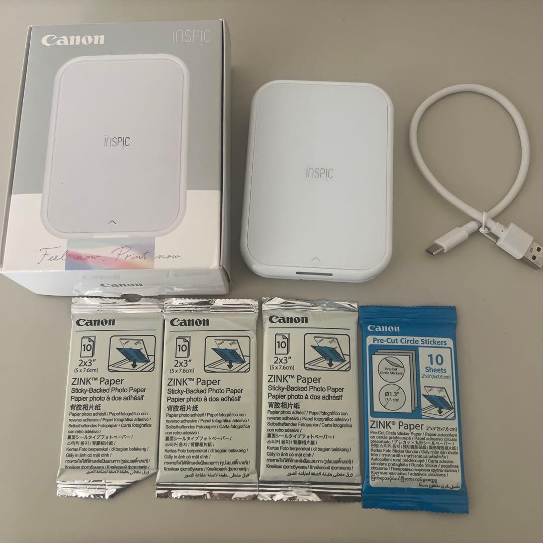 Canon iNSPiC プリンター ZINK方式　チェキ 写真撮ったら即プリント！Canon iNSPiCシリーズを使ってみた - 【し