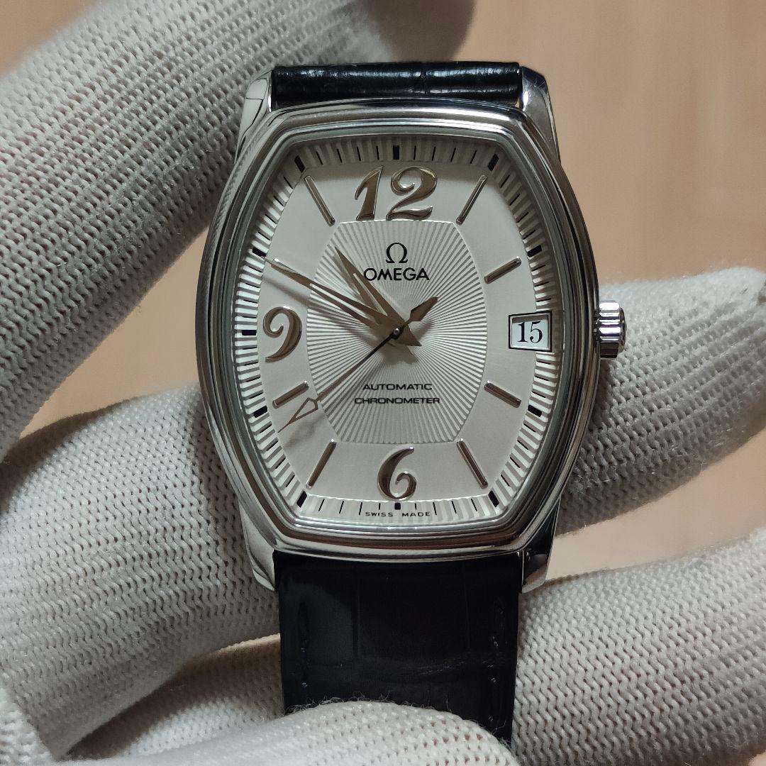 美品 OMEGA デビル プレステージ 4503.31デイト メンズ 自動巻き