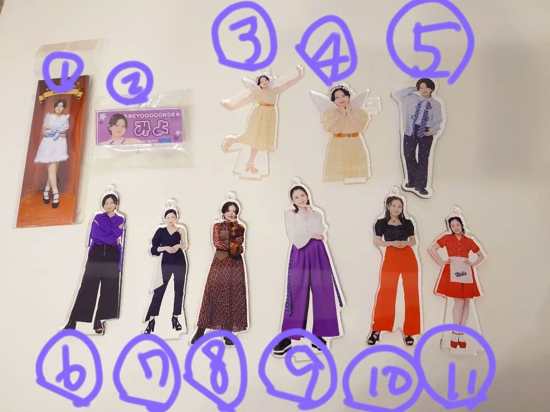 平井美葉/アクリルスタンド/缶バッジ/アクリルクリップバッジ