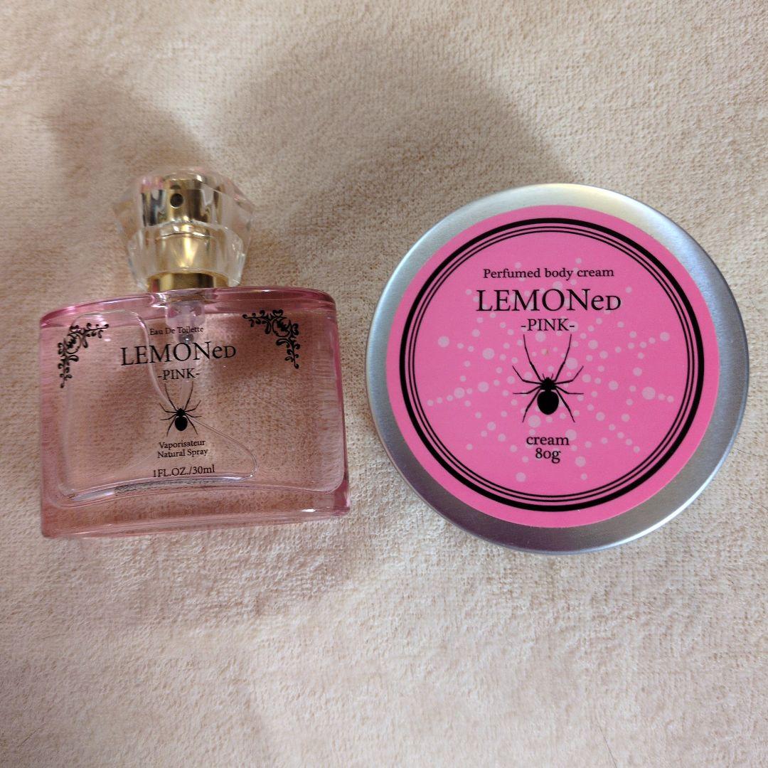 hide LEMONeD PINKオードトワレ 30ml＆ボディクリーム80g
