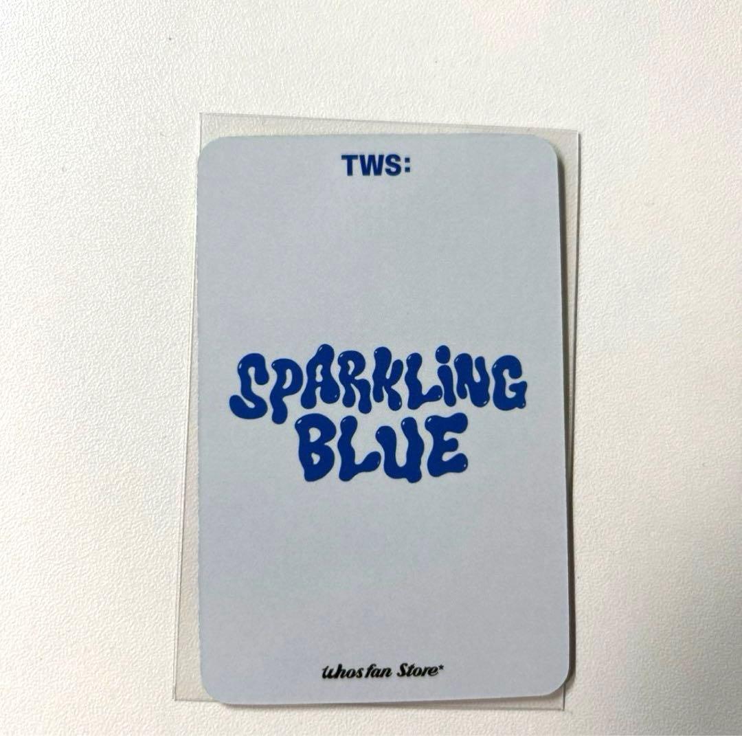 TWS Sparkling Blue ギョンミン Whosfan トレカ - メルカリ