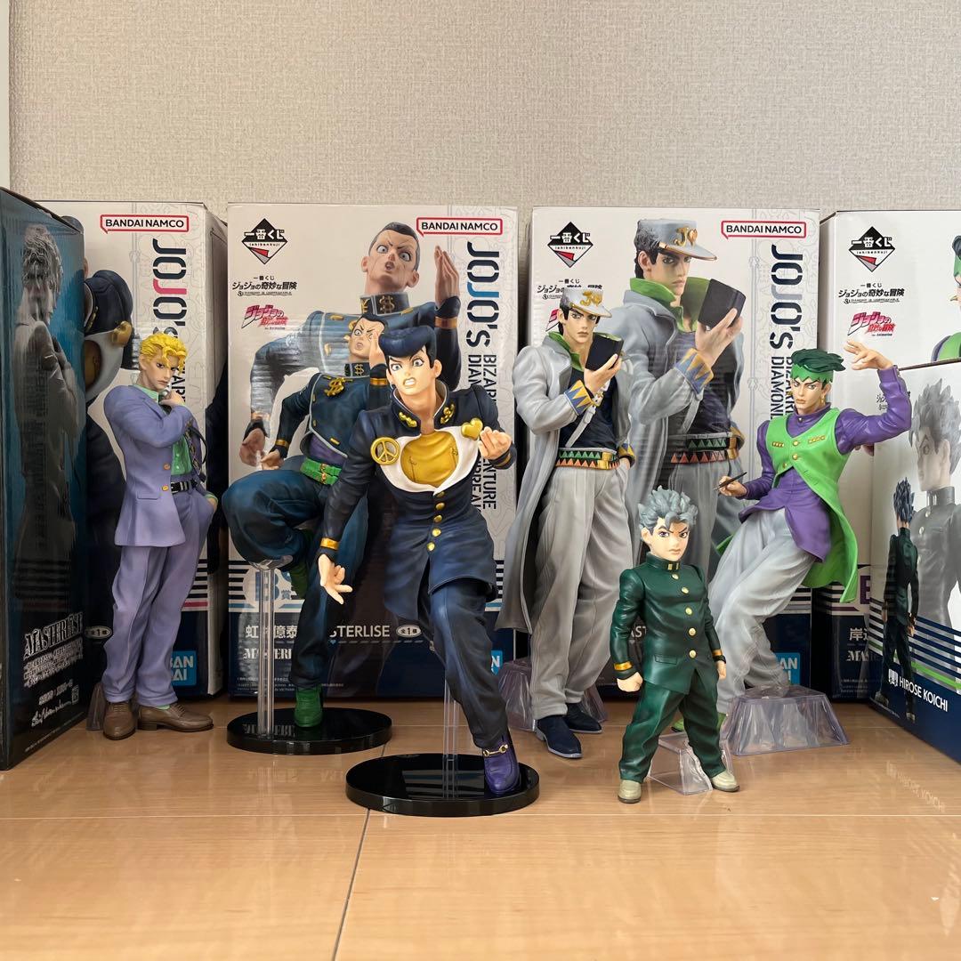 ジョジョの奇妙な冒険 ダイヤモンドは砕けない 一番くじ フィギュア 6体セット