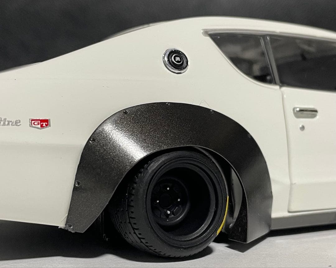 1/24 アシェット 国産名車 スカイライン GT-R ケンメリ改 改造車