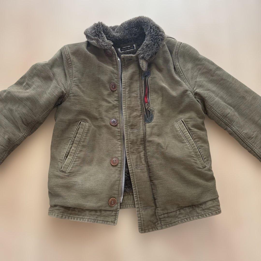 YUさま専用　BLUE BLUE N-1 ジャーマンクロス デッキジャケット YUさま専用 BLUE BLUE N-1 ジャーマンクロス デッキジャケット - メルカリ