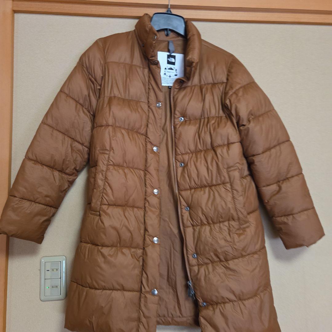 【本日限り最低価格】ノースフェイス　ロングコートダウン（キャメル）