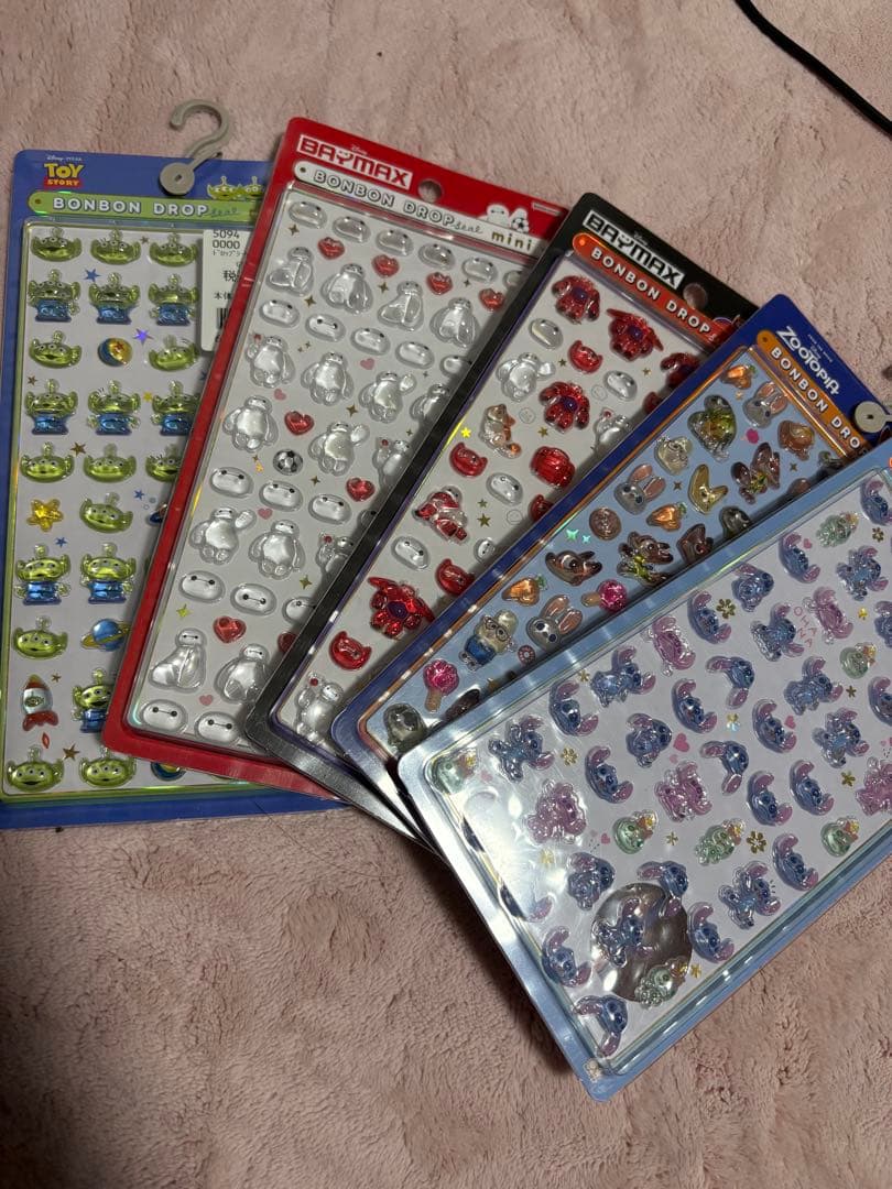 ボンボンドロップシール　ズートピアミニ　ディズニー カラーミー限定】 ディズニー ズートピア ボンボンドロップシールミニ
