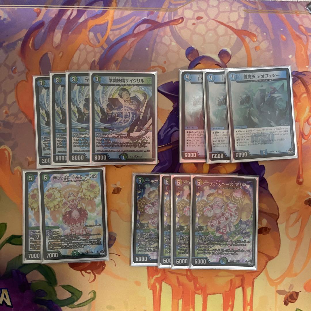 デュエルマスターズ CS優勝デッキ 青緑ジャイアント 40枚＋デッキ