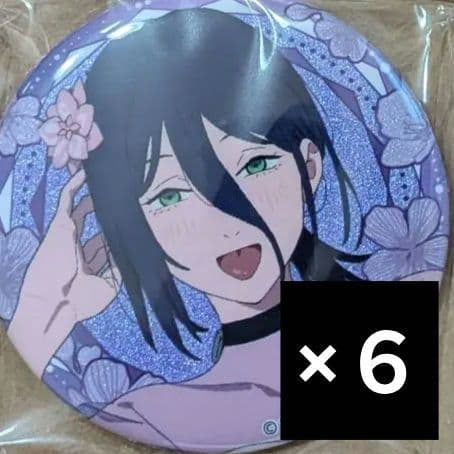 チェンソーマン プリンスホテル グリッター缶バッジ レゼ 6点 チェンソーマン プリンスホテル グリッター缶バッジ レゼ デンジ