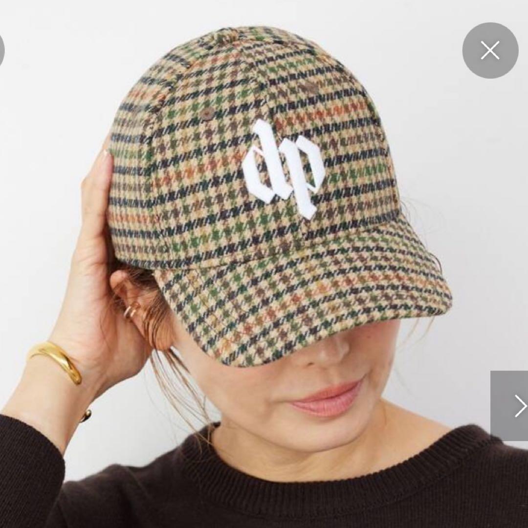やっち❁⃘*.゜*【ダークパーク】CHECK BASEBALL CAP