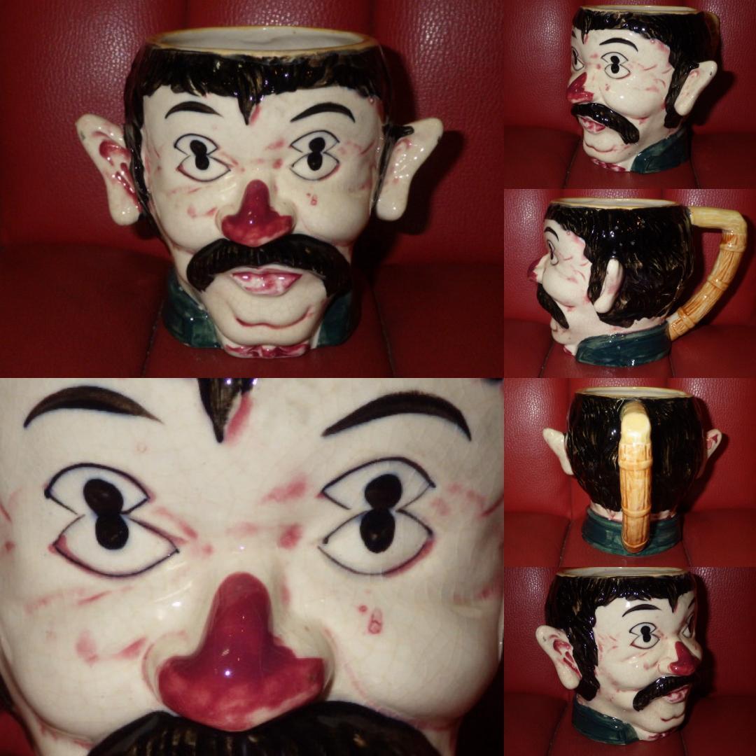 50'S★4つ目★ドランクマン★マグカップ★ビンテージ★置物★酔っ払い★雑貨 50'S☆4つ目☆ドランクマン☆マグカップ☆ビンテージ☆置物☆酔っ払い
