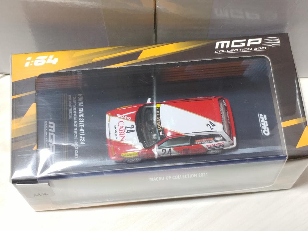イノモデル 1/64 ホンダ シビック Si E-AT マカオGP 1988 - メルカリ