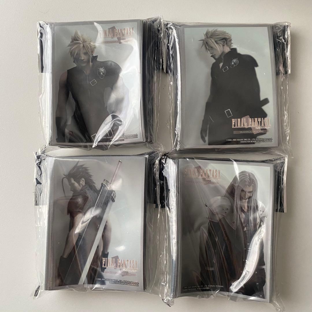《新品未開封》ファイナルファンタジーアドベントチルドレン スリーブ 4種類