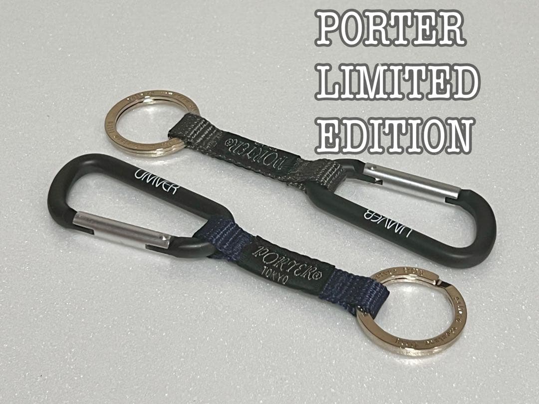 【限定完売】PORTER（吉田カバン）カラビナキーリングG1950コラボ日本製 PORTER ポーター/吉田カバン】カラビナ(ブラック)｜Yahoo!フリマ（旧