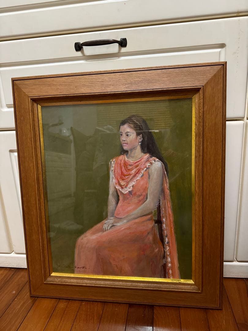 74.「タイトル不明」髙橋一善 油絵