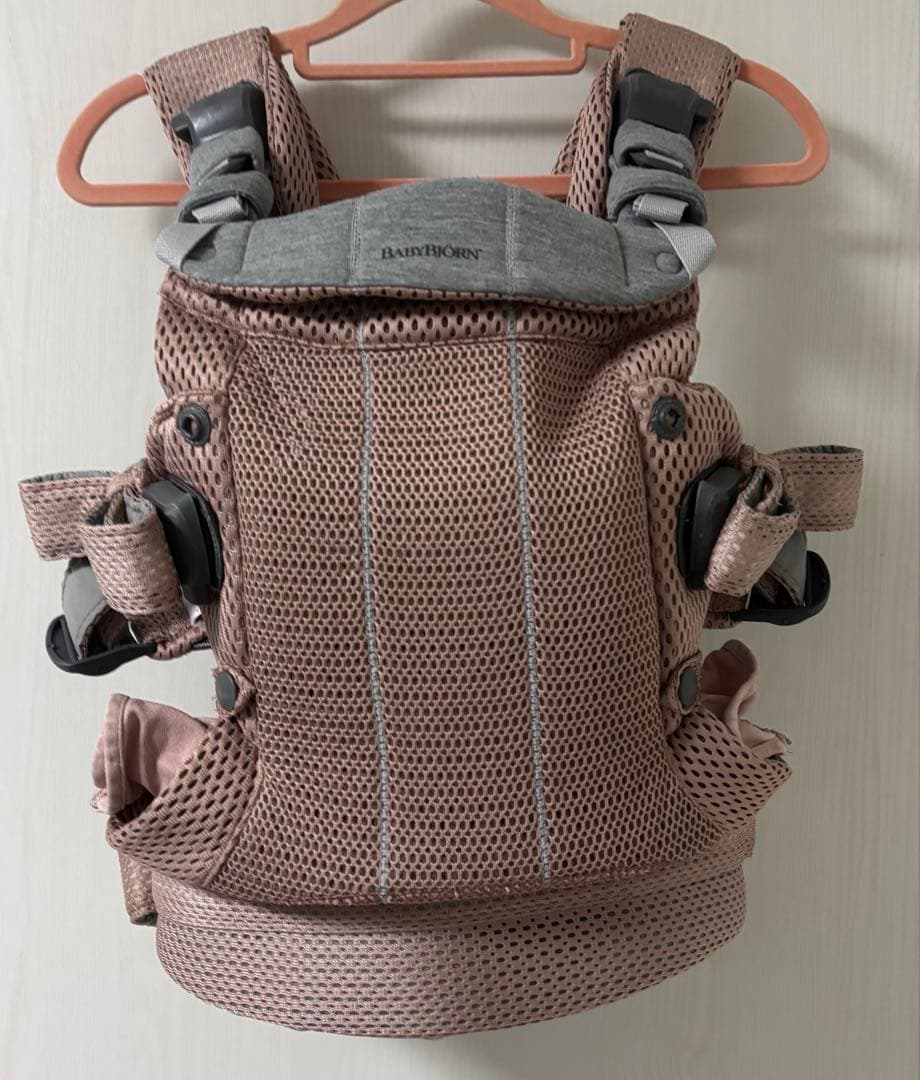 BabyBjorn ハーモニーメッシュ 抱っこ紐 ダスティピンク
