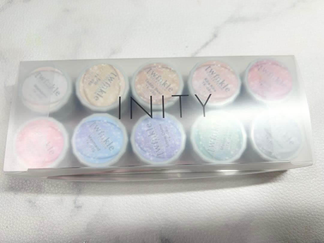 INITY Twinkle Gel 10個セット＋パーツセット