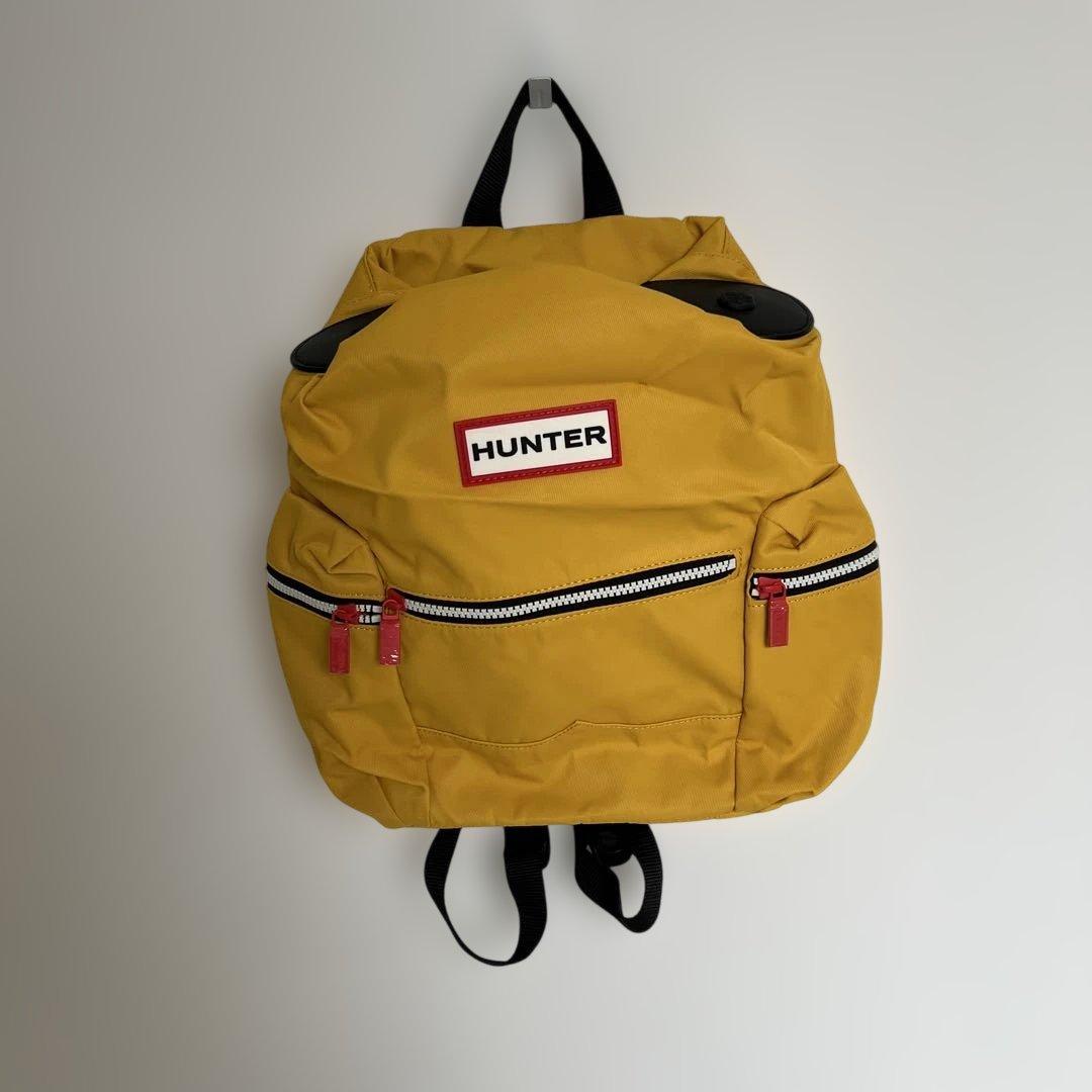 HUNTER ハンター トップクリップ バックパック リュック イエロー