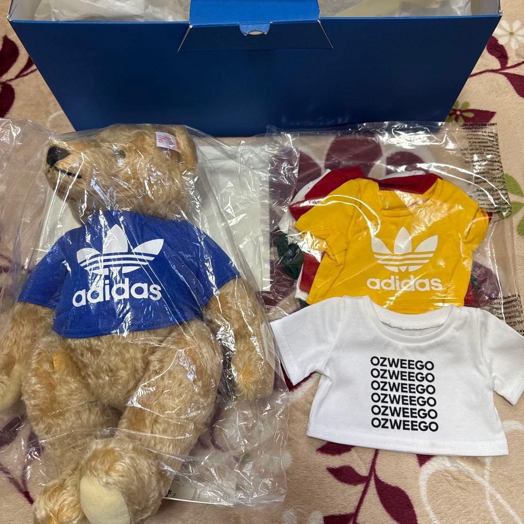 adidas シュタイフ テディベア 非売品 シュタイフ テディベア レプリカ 1906 32cm EAN403491