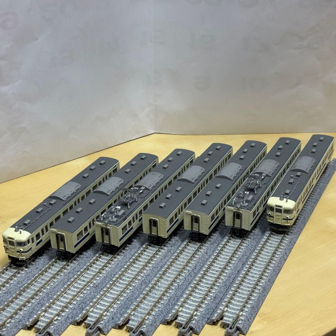 415系 常磐線 7両セット 出品者による加工あり 2M化（動力車2両）