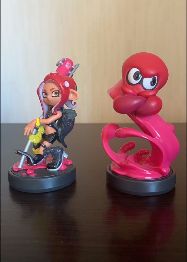 amiibo タコ　タコガール（スプラトゥーンシリーズ）