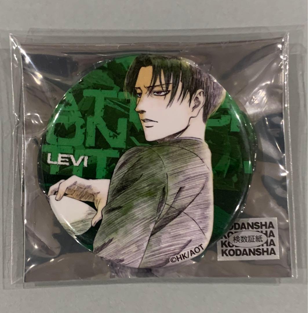 ☆進撃の巨人 リヴァイ 缶バッジ WIT STUDIO 浅野恭司 原画展 - メルカリ