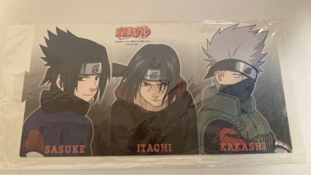 初期 非売品レアNARUTO ナルト　サスケ　イタチ　カカシ　プラスチック