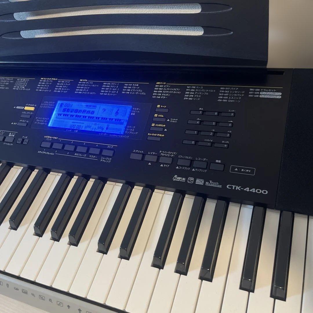 CASIO 電子ピアノ CTK-4400 - メルカリ